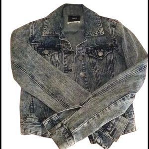 Denim BDG acid washed jacket.